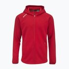 Bluza męska CCM Locker Room Full Zip SR red