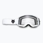 Gogle rowerowe Fox Racing Main Core white/clear