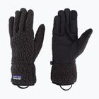 Rękawiczki trekkingowe damskie Patagonia Retro Pile Fleece black