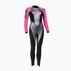 Pianka triathlonowa damska Zoggs Ow Explorer Gsk Fs 3.2.2 mm black/pink
