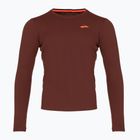 Longsleeve do biegania męski Brooks Atmosphere run raisin