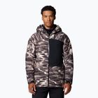Kurtka narciarska męska Columbia Winter District III Printed dark stone windblown print