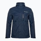 Kurtka przeciwdeszczowa męska Columbia Pouring Adventure III collegiate navy