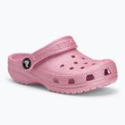 Klapki dziecięce Crocs Classic Glitter Clog Toddler pink tweed glitter