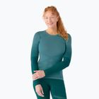 Bluza termoaktywna damska Smartwool Intraknit Thermal Merino Baselayer Pattern Crew cascade