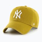 Czapka z daszkiem 47 Brand MLB New York Yankees CLEAN UP goldenrod
