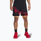 Spodenki koszykarskie męskie Uder Armour Curry Statement I black/fire