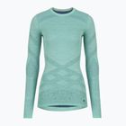 Bluza termoaktywna damska Smartwool Intraknit Thermal Merino Baselayer Crew pacific blue/nightfall blue