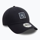 Czapka z daszkiem New Era Metallic Patch 9FORTY New York Yankees navy