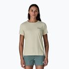 Koszulka damska Patagonia Capilene Cool Daily Shirt - Boardshort Logo dyno white