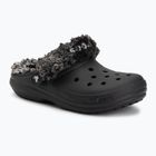 Klapki Crocs Classic Fleece Lined black