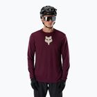 Longsleeve rowerowy męski Fox Racing Ranger Fox Head LS dark maroon