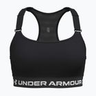 Biustonosz treningowy Under Armour HeatGear High ultimate black/white