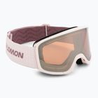 Gogle narciarskie Salomon Aksium 2.0 S acces heavenly pink/flash toric orange