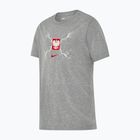 Koszulka piłkarska dziecięca Nike Graphic Poland dark grey heather