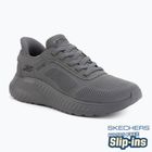 Buty męskie SKECHERS Bobs Squad Chaos Solid Step gray