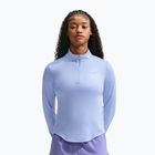Bluza do biegania damska Nike Swift Dri-FIT UV 1/4-Zip aluminum
