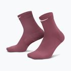 Skarpety Nike Run Midweight Micro Crew pink smoke/pink rise/white