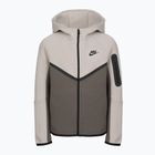 Bluza dziecięca Nike Sportswear Tech Fleece moon particle/cave stone/black/black