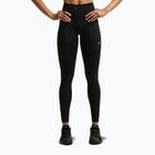 Legginsy damskie Nike One black/black/university red/white