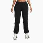 Spodnie damskie Nike Studio Fleece total black/sail