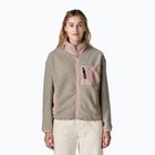 Bluza polarowa damska Patagonia Synchilla oatmeal heather w/pink frost