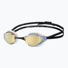 Okulary do pływania arena Python Mirror gold/white/black