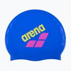 Czepek pływacki arena Big Logo neon blue/shocking pink/yellow star
