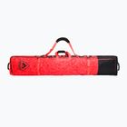 Pokrowiec na narty Rossignol Hero Ski Wheeled 2/3P 210 cm red/black