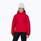 Kurtka narciarska dziecięca Rossignol Girl Staci ruby red