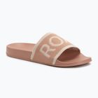 Klapki damskie ROXY Slippy Knit wheat/turkish coffee