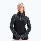 Bluza damska ROXY Sayna Half Zip true black roxygram tonal