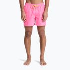 Szorty kąpielowe męskie Quiksilver Everyday Solid Volley 15" pink lemonade