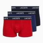 Bokserki męskie Lacoste 5H1300 3 pary navy blue/red/methylene
