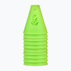 Pachołki do slalomu Powerslide Cones 10 szt. green