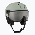 Kask narciarski UVEX Instinct Visor oxid green matt/mirror silver/smoke