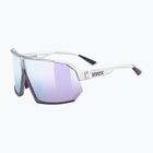 Okulary przeciwsłoneczne UVEX Sportstyle 237 clear/metallic purple/mirror lavender