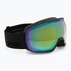 Gogle narciarskie UVEX Victorious V black matt/vario green mirror