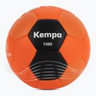 Piłka do piłki ręcznej dziecięca Kempa Tiro neonowa pomarańczowa/czarna rozmiar 00