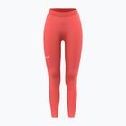 Spodnie termoaktywne damskie Salewa Zebru Medium Warm AMR fluo coral