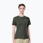 Koszulka trekkingowa damska Salewa Puez Dry dark olive