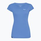 Koszulka trekkingowa damska Salewa Puez Melange Dry morning blue melange