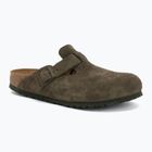 Klapki BIRKENSTOCK Boston Suede Leather thyme