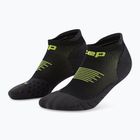Skarpety kompresyjne męskie CEP Run No Show 5.0 black/lime