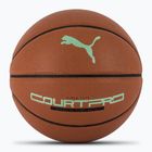 Piłka do koszykówki PUMA teamJAWS Court Pro Basketball leather brown/dark shadow rozmiar 7