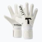 Rękawice bramkarskie dziecięce T1TAN Classic 1.0 White-Out Junior FP white