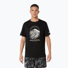 Koszulka do biegania męska Asics Fujitrail Logo Ss Top Performance Black/Cream/Carbon