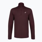 Bluza do biegania męska ASICS Core Ls 1/2 Zip Winter Top dark currant