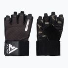 Rękawiczki treningowe RDX T2 Half brown