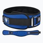 Pas do podnoszenia ciężarów RDX Rx4 Weightlifting Belt blue